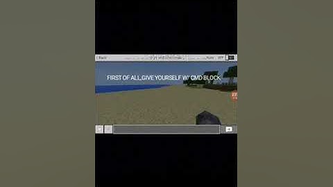 Minecraft 1.2.5.12_HOW TO MAKE TRAMPOLINE USING COMMAND BLOCK