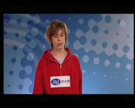 Bild från Idol 2007 - Robin Sjökvist