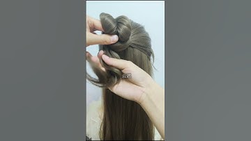 Hướng dẫn cách búi tóc nửa đầu xinh như Triệu Lộ Tư #zhaolusi #triệulộtư #rosyzhao #starstyle #cbiz