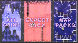 Expert Pack Complete (All Coins) - Map Packs Geometry Dash | ZadoqueSan