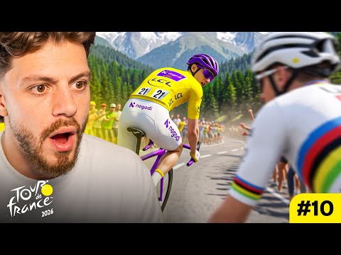 POGACAR veut récupérer le MAILLOT JAUNE... (Pro Leader #10)