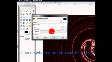Gimp tutorial: how to make a cool abstract wallpaper