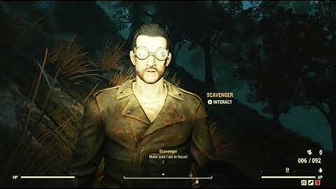 The Mire Travel Random Encounter Hotspot #03 - Fallout 76