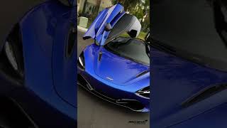 McLaren 720s Blue 4K #shorts