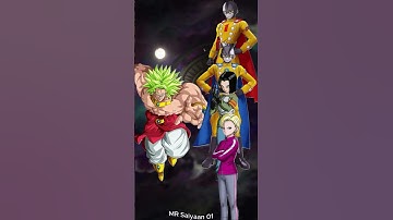 Who is stronger | Xeno Broly VS Gamma 1, Gamma 2, Android 17 & Android 18 #short