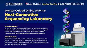 Mentor-Guided Online Webinar: NGS Laboratory - Industry Best Practices and Insights