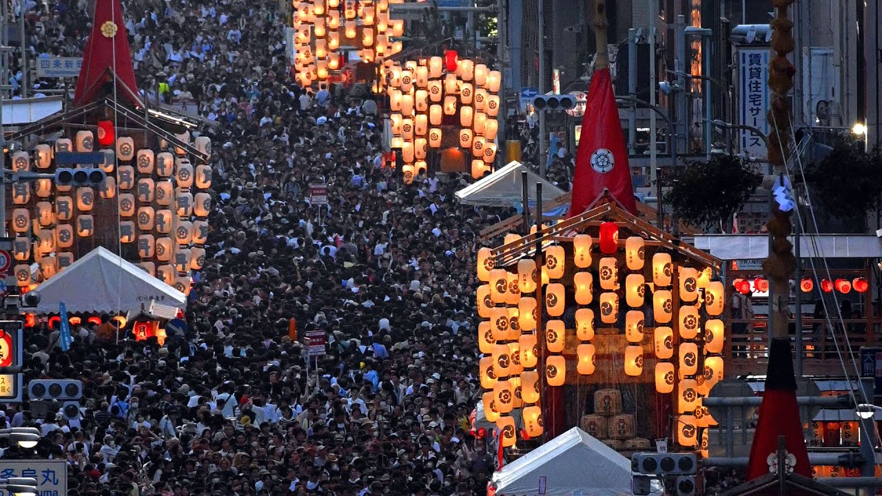 【2023祇園祭】京都・祇園祭「宵々山」　"Yoiyoiyama", the pre-festival of the Gion Festival in Kyoto　京都祗園祭的前祭“宵宵山”
