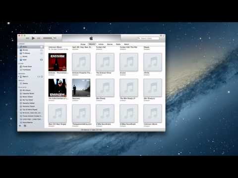 How to add album artwork in itunes
