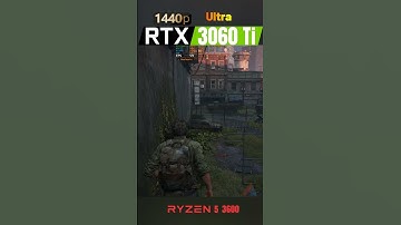 The Last of Us Part I - RTX 3060 Ti + Ryzen 5 3600  - 1440p Ultra DLSS ON