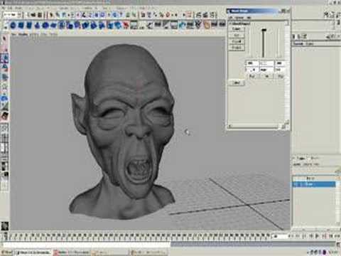 SPAFi Maya Tutorial - Basics of BlendShapes