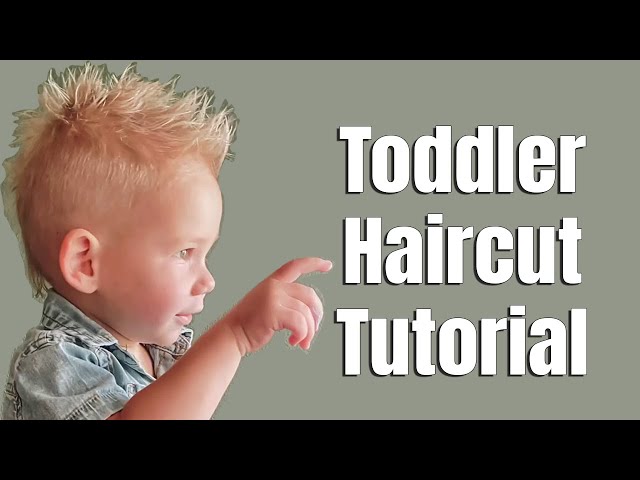 DIY Tutorial: How to Cut Toddler Boy Hair at Home! - Jules & Co