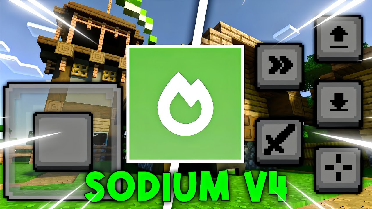 Sodium Mod V4 for MCPE 1.21 – Ultra FPS Boost!
