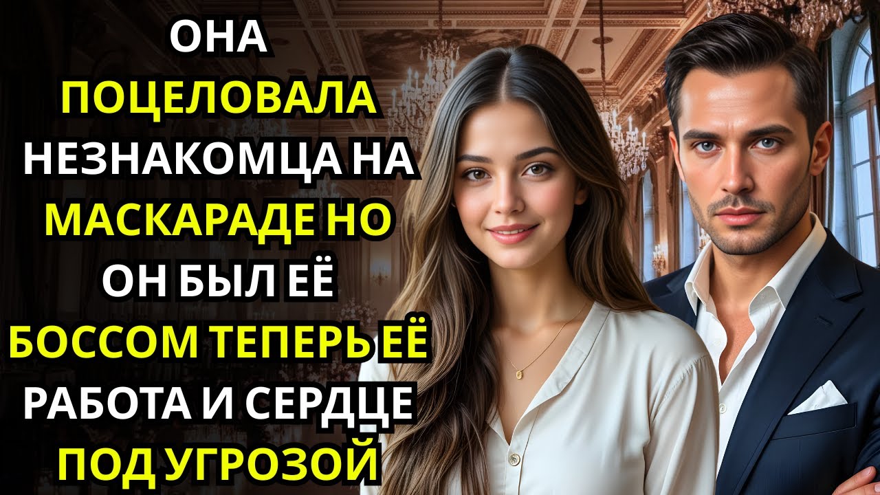 Она перепутала партнёра на маскараде… и поцеловала ГЕНДИРЕКТОРА компании