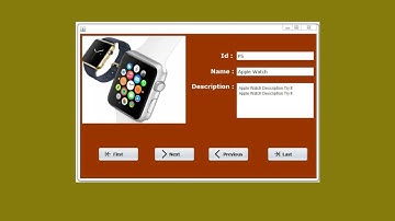 Java - Data And Images Navigation From MySQL Database Using NetBeans [ with source code ] Part 2