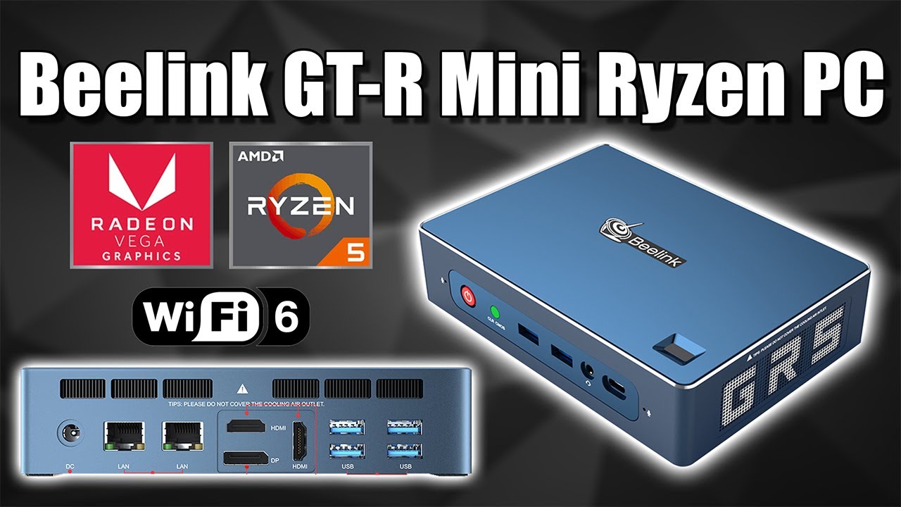 Awesome Ryzen 5 Mini PC - Beelink GT-R Review 