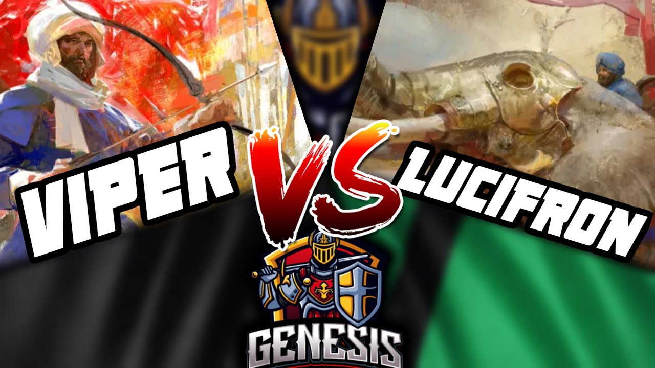 AGE OF EMPIRES 4: TheViper (Abássida) vs. LucifroN (Déli) | AOE4 EGC GENESIS TOURNAMENT J3