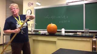 Exploding pumpkin part deux