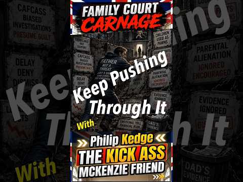Keep Pushing Through It! With Philip Kedge the 'Kick Ass' McKenzie Friend