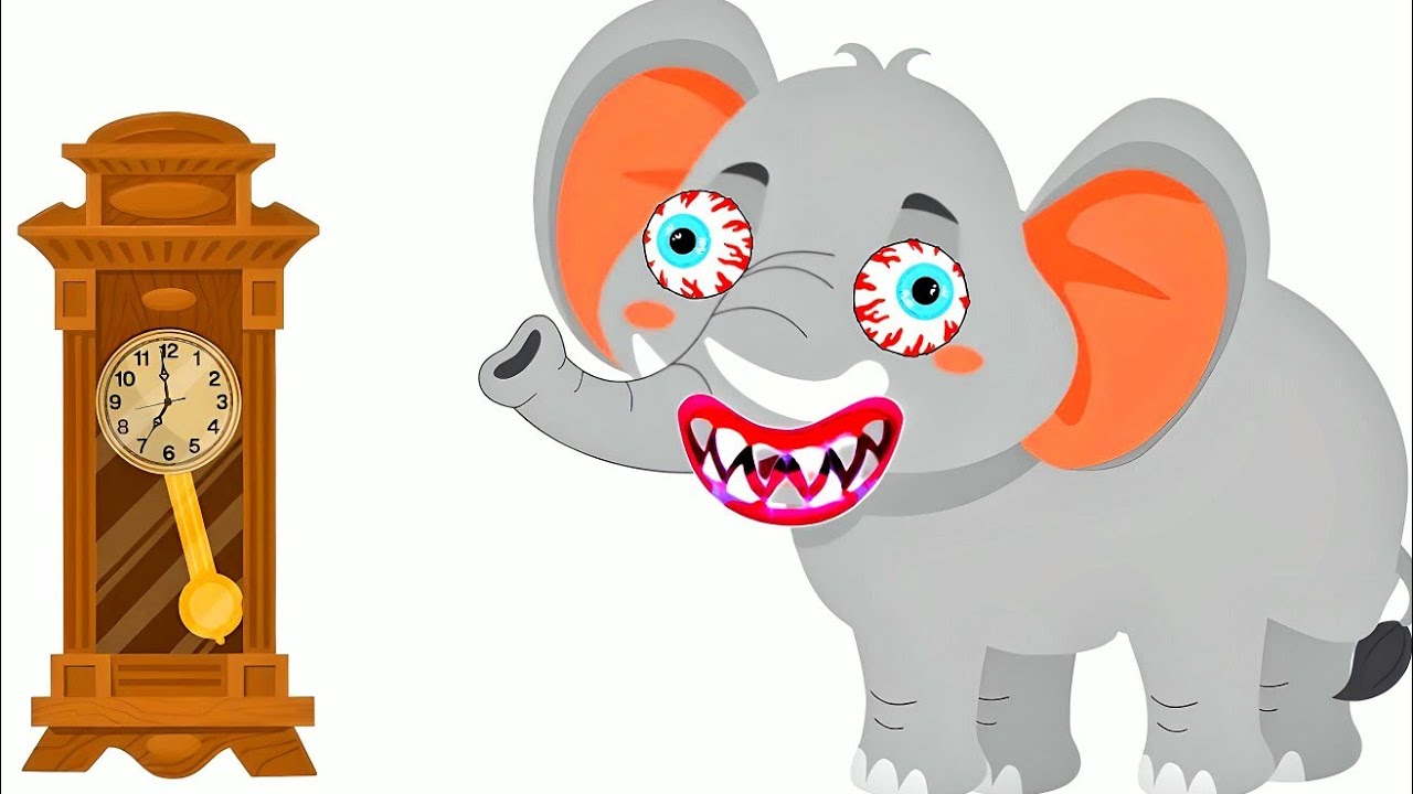 БОЛЬШОЙ СТРАШНЫЙ СЛОН НА ЧАСАХ | ХИКОРИ ДИКОРИ ДОК