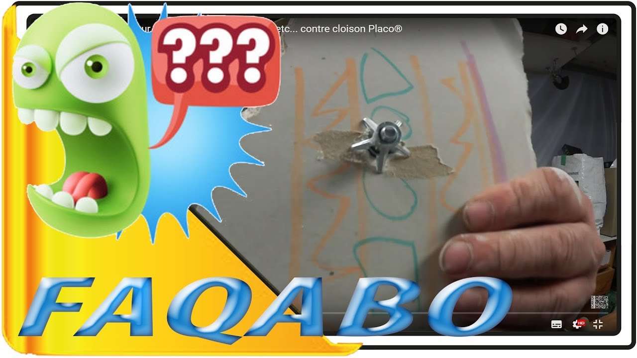 ➡️ quelles fixations pour plafond auto-portée M100 etc... contre cloison Placo® drywall anchors