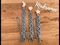 Makramee Schnullerkette Baby Anleitung | Makrame Dummy Chain Pacifier Chain Tutorial DIY