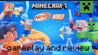 Exploring the NERF World DLC in Minecraft's Bedrock Edition