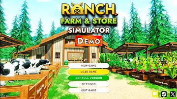 I Opened A Shop In My Village - Ranch Farm & Store Simulator 
