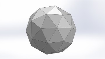 How to make Pentakis Dodecahedron by SolidWorks / 3D CAD