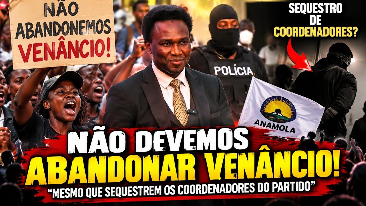COORDENADOR DO ANAMOLA SEQUESTRADO. MAIS UMA SITUAÇÃO SÉRIA!
