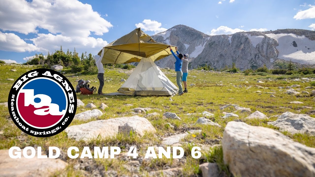 Gold Camp Tent - YouTube