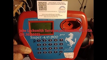 #Programmer #Carkeycopy /Super AD900 Pro.(01.16.2022)by.Jake Locksmith.Jax,FL