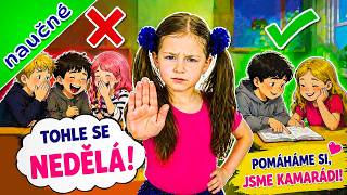 Děti ve škole 💛 Emoce a skutečné situace | Učíme se hezky chovat