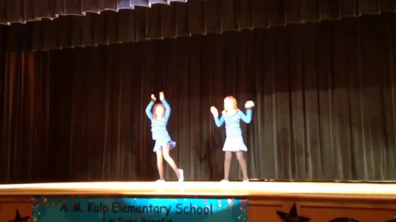 Michelle & Denise Lips Sync for her school charity fund event