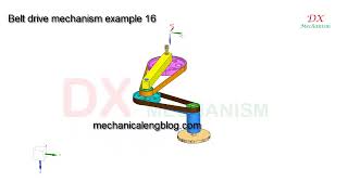 mechanism belt drive transmission 16