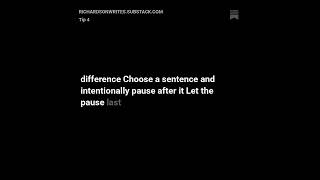 Lauren Bonvini Public Speaking Tip 4: Practice One Clear Pause