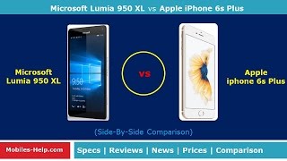 Microsoft Lumia 950 XL VS Apple iPhone 6S+ VS Google Nexus 6P - Speed Test!