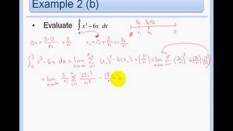 5.2 - The Definite Integral
