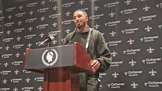 Jonas Sanker (Int-40) S New Orleans Saints PG after 17-17 tie vs Jacksonville Jaguars 