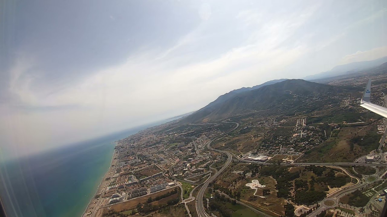 KLM Boeing 737 Departing from MALAGA AIRPORT (AGP)