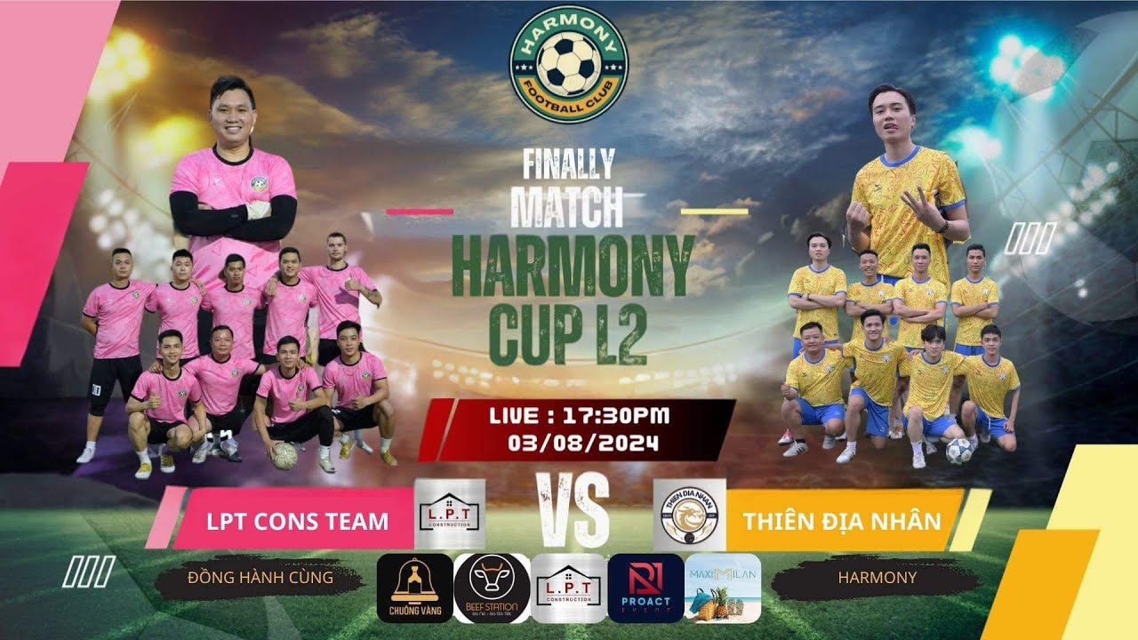 LIVESTREAM FULL MATCH | FINAL | THIENDIANHAN FC vs LPT CONS TEAM | 03.08.2024
