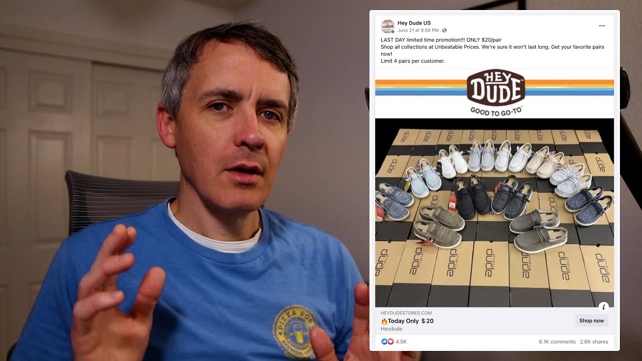 HeyDudeStores com Scam for Hey Dude Shoes (NOT Legit) YouTube