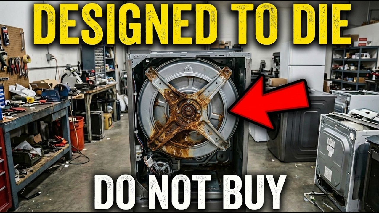 Why Your Washing Machine Will Die In 5 Years (The Illegal Repair Scam)