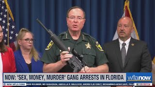 'Sex, Money, Murder' Gang Bust: Sheriff Grady Judd on year-long operation in Florida, North Carolina