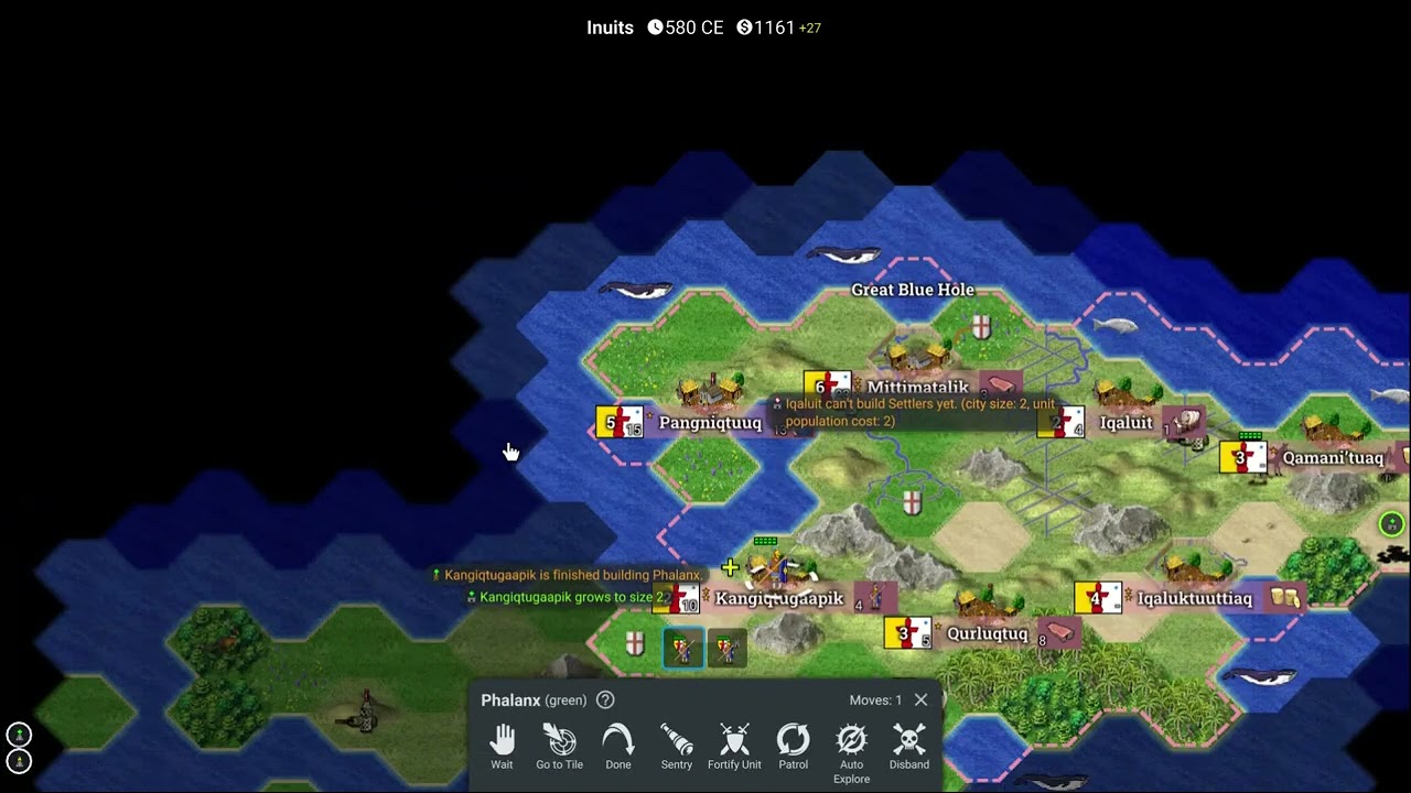 part two of gamers freeciv go game     (part two)