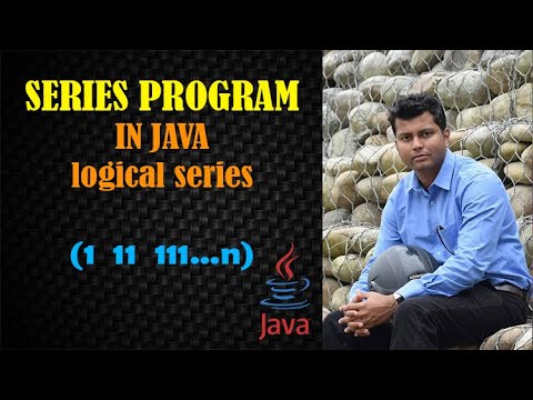 1 11 111...n Series in Java || Logical Series in Java in Hindi ...