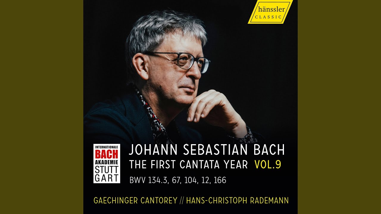 Halt im Gedächtnis Jesum Christ, BWV 67: No. 1, Chorus. Halt im Gedächtnis Jesum Christ (Choir)