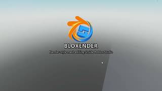 Bloxander - An advanced roblox modeling plugin trailer
