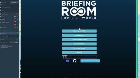 Briefing Room mission generator integrated in DCS Web Editor