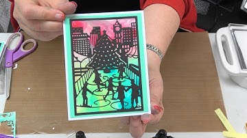 #261 NEW Simply Defined Dies & Alcohol Ink Look Without the Alcohol by Scrapbooking Made Simple