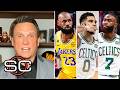 ESPN reacts to LeBron CARRIES Lakers in OT win vs Rockets; Celtics past 76ers behind Tatum &amp; Brown